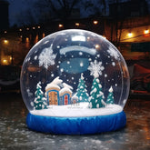 NB-TE052 Commercial Customized Inflatable Snow Globe With Blowing Giant Snowglobe For Party Christmas Decorations Camping